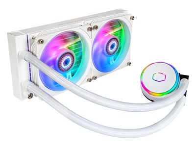 Cooler Master MasterLiquid PL240 Flux White Edition main product image