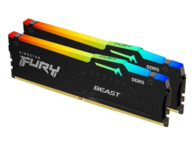 Kingston Technology FURY Beast RGB 16 GB - DDR5 - DIMM main product image